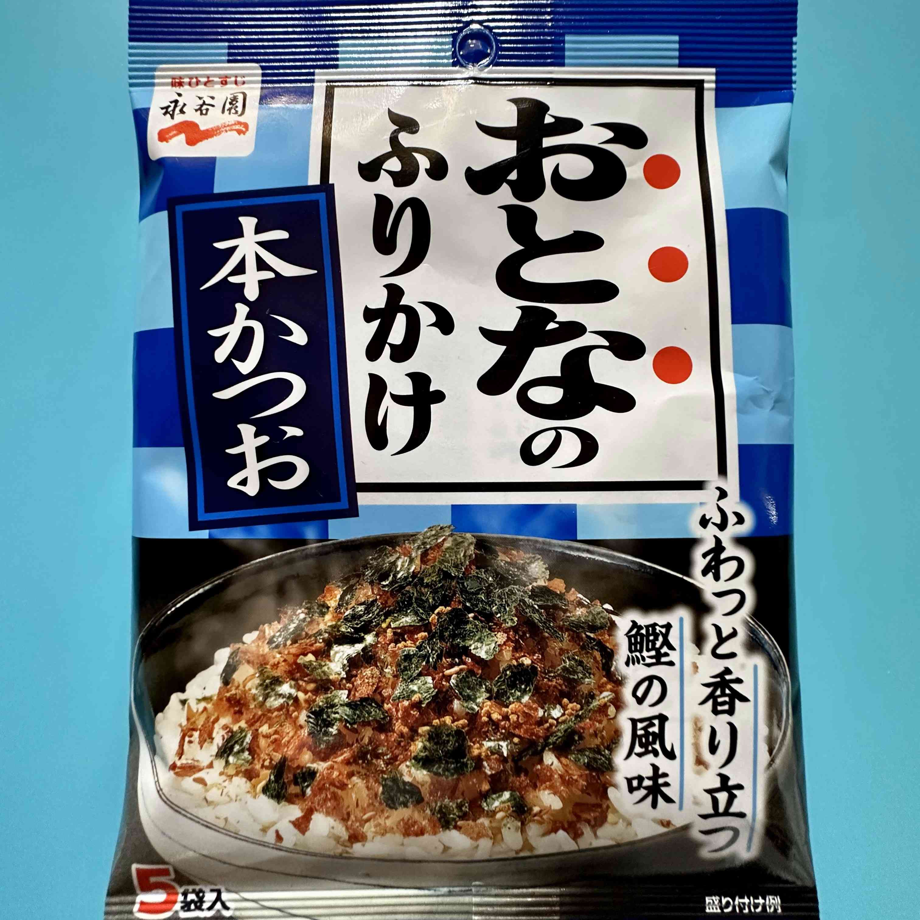 【永谷園】Otona no Furikake　dried bonito flakes　1bag　12.5ｇ