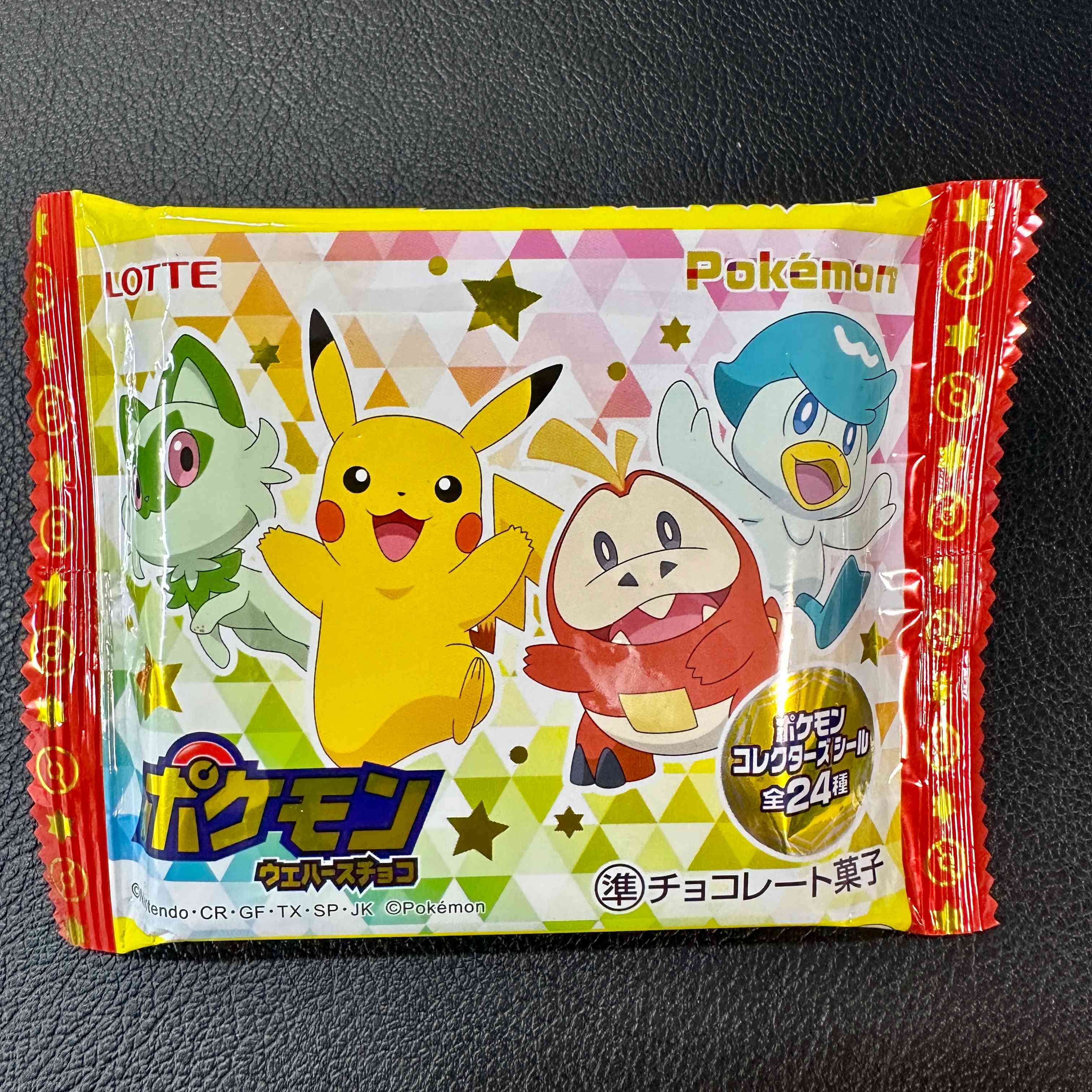 【LOTTE】Pokémon Wafer Chocolate　1piece　23ｇ