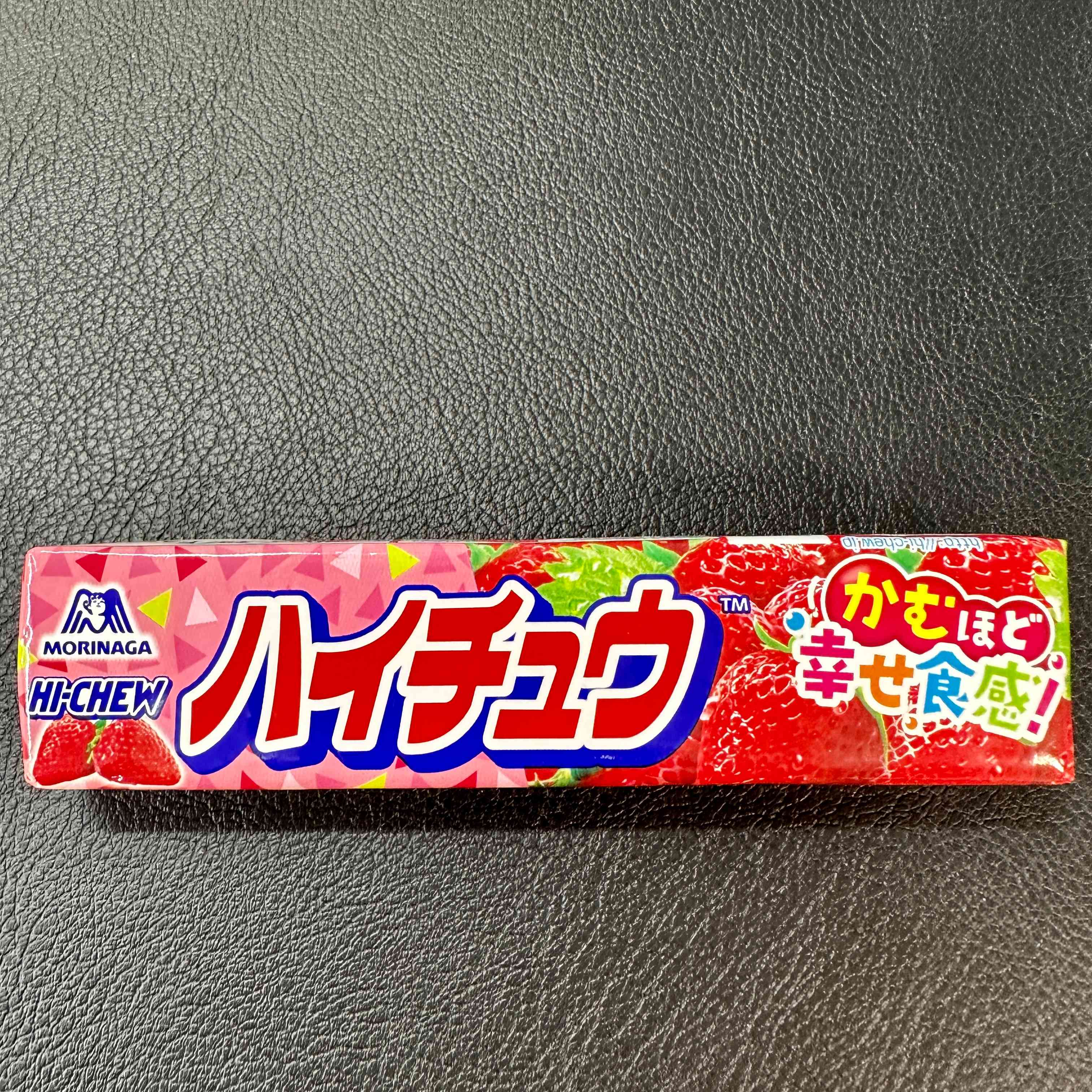 【MORINAGA】Hi-Chew 　Strawberry Flavor　1piece　59ｇ（12 pieces per pack）