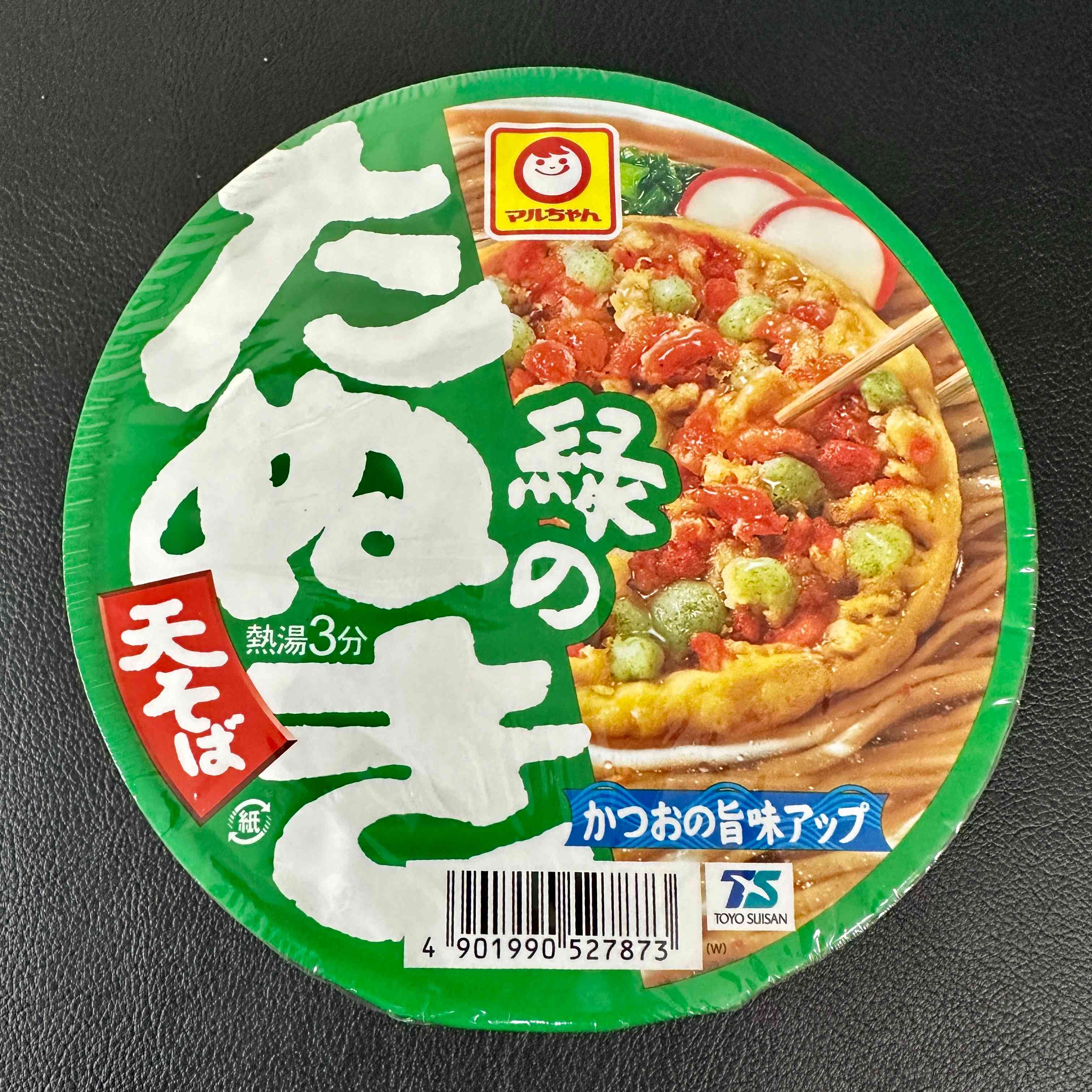 【TOYO SUISAN】Maruchan Green Tanuki Tempura Soba　1piece　101ｇ（Cup Noodles）