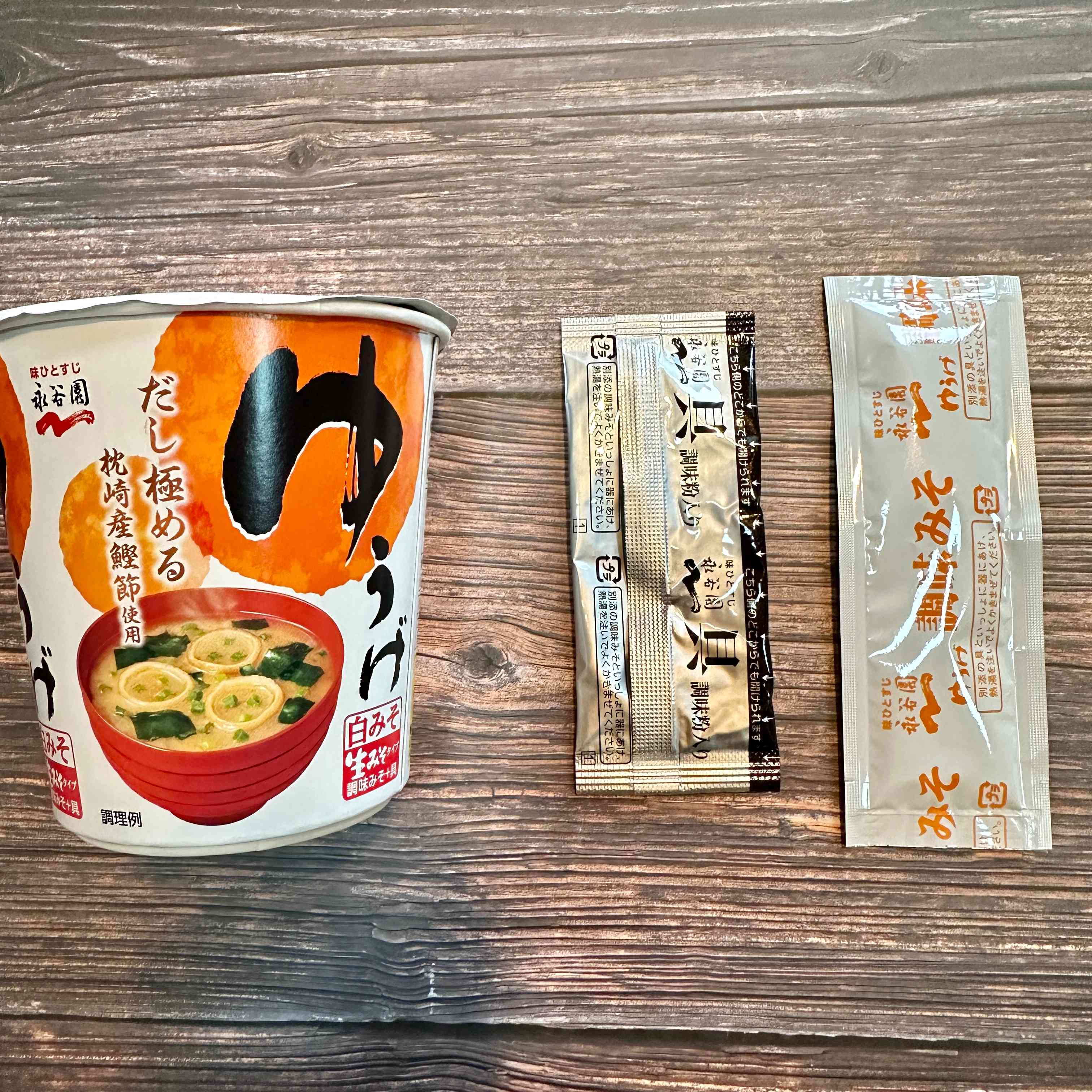 【永谷園】Cup-Style Instant Miso Soup - Yuuge　6pieces（1case）　108ｇ