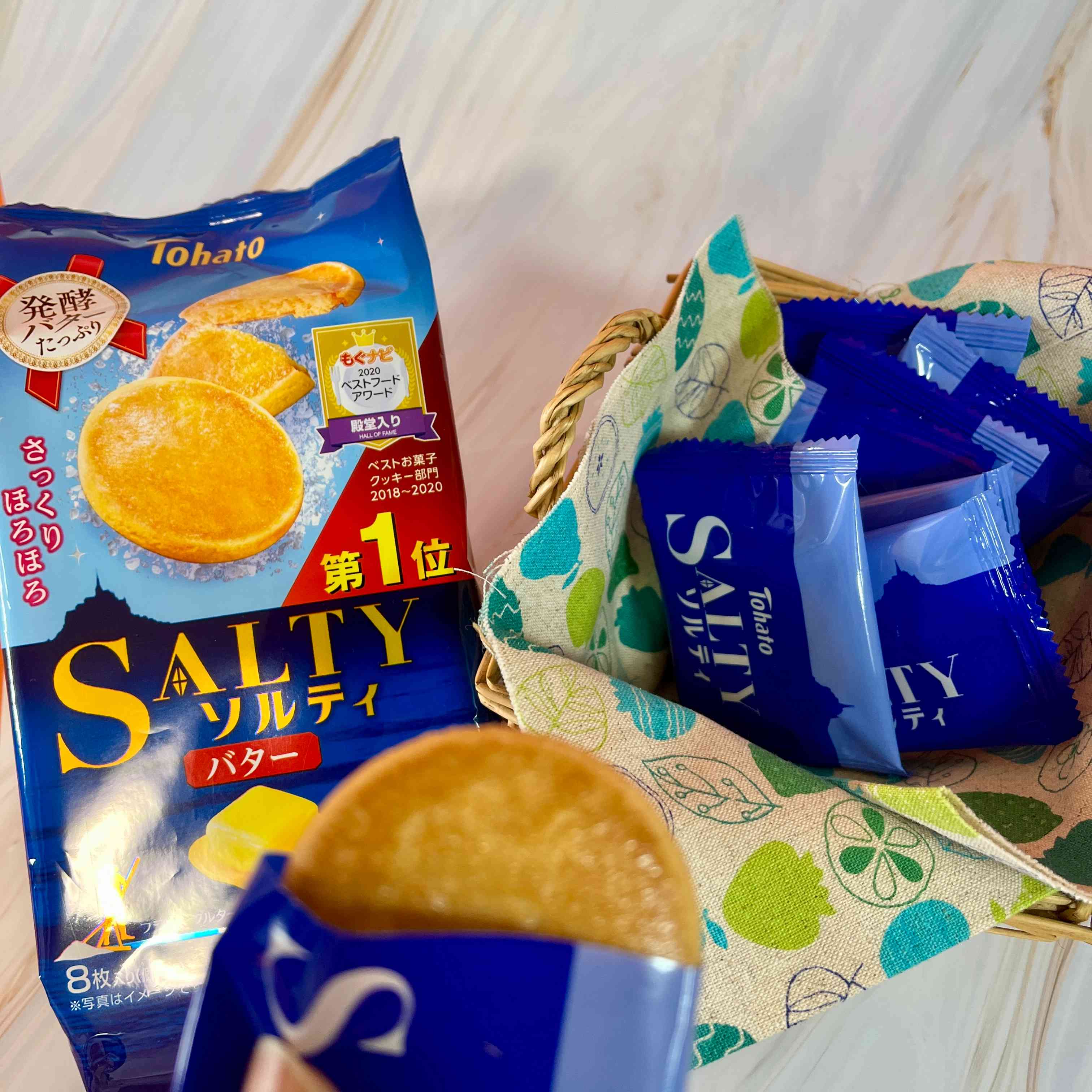 【Tohato】Salty Butter　1bag　81ｇ