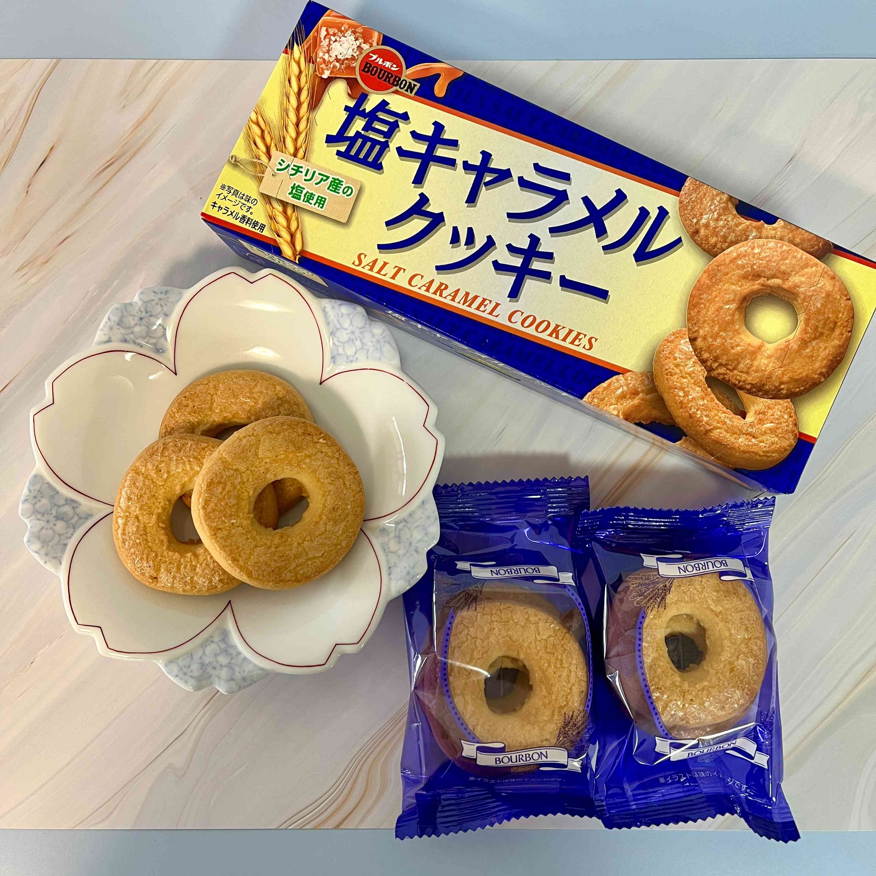 【BOURBON】Salted Caramel Cookie　1piece　81ｇ